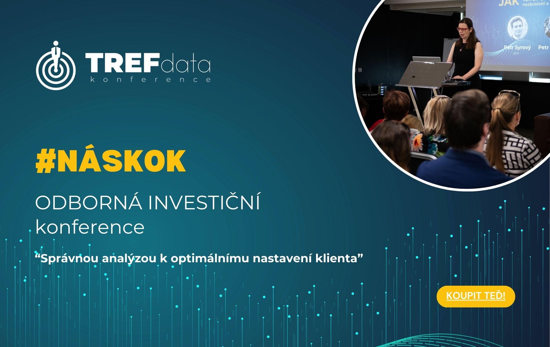 Pozvánka na konferenci TREFdata: Získejte #NÁSKOK, víme, co přinese rok 2025!